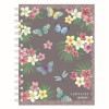 Caiet a5 100 file, cu spira, patratele, motiv ladylike butterflies, Herlitz