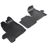 Covorase Cauciuc Tip Tavita Ford Tourneo Custom 2013-2020 + Protectie Tunel Spate ALM Negre