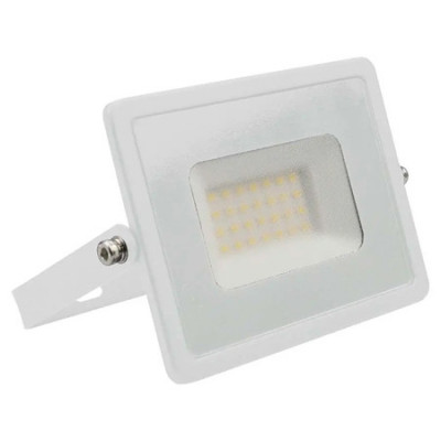 Proiector LED V-tac, 30W, 2510 lm, lumina calda, 3000K, IP65, alb foto