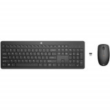 Kit Tastatura si Mouse Wireless HP 230 (Negru)