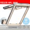 Fereastra mansarda Velux GPL 3066 cu dubla deschidere