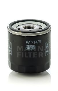 Filtru ulei FIAT FIORINO Pick up (147) (1977 - 1988) MANN-FILTER W 714/3