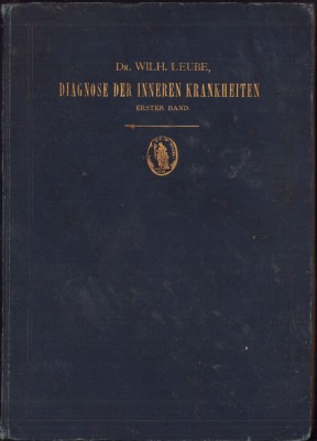 HST C6119 Specielle Diagnose der inneren krankheiten 1895 Leube volumul I foto
