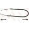 Cablu frana mana Mercedes A-Class (W168), 07.97-08.05, Dreapta, pt frana tambur, TRW