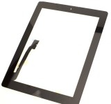 Touchscreen Negru iPad 3, iPad 4 Complet - Ecran Sticla Tableta