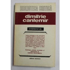 DIMITRIE CANTEMIR , interpretat de MIRCEA ANGHELESCU ...PETRU VAIDA , antologie de CARMEN DUMITRESCU , 1977