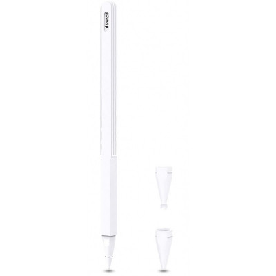 Husa TECH-PROTECT SMOOTH pentru Apple Pencil 2, Alba foto