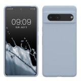 Husa Kwmobile pentru Google Pixel 7, Albastru deschis, Silicon, KWM0000171I052C