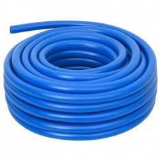 vidaXL Furtun de aer, albastru, 0,7", 100 m, PVC