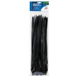 Coliere plastic 100buc 046x30cm - Negru Garage AutoRide