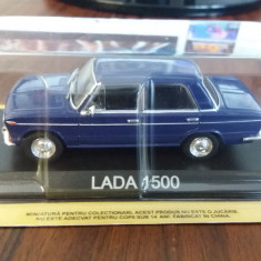 Macheta LADA 1500 1977 - DeAgostini Masini de Legenda, 1/43, noua.