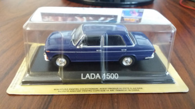 Macheta LADA 1500 1977 - DeAgostini Masini de Legenda, 1/43, noua. foto