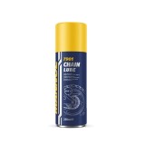 Lubrifiant Lant Motocicleta MANNOL Chain Lube 200 ml - Sintetic Alb, Anti-Uzura, O X W-Ring