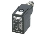 Adaptor M12 tată pentru valvă, format B, 3 pini, &icirc;n unghi
