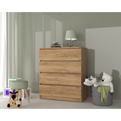 Comoda MP5 4S, 90x44x103cm, Stejar k003 foto