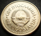 Moneda 1 DINAR - RSF YUGOSLAVIA, anul 1990 * cod 1035 = gratuit