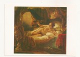 FA56-Carte Postala- RUSIA -The Hermitage Leningrad, Rembrandt, Danae, Necirculata, Fotografie