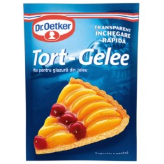 Tort Gelee Glazura din Jeleu Transparent Dr.Oetker, 8g, Jeleu, Jeleu pentru Tort, Jeleu pentru Prajituri, Jeleu Instant, Jeleu Fructe, Tort Gelee Dr.O foto