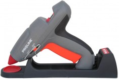 Pistol de lipit cu silicon 11mm portabil cu fir detasabil si reglare temperatura putere 400W Proline foto