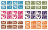 |Romania, LP IV.30/1974, Porto duble - simboluri postale, bloc 4, MNH, Nestampilat