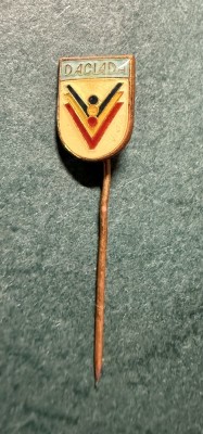 Insigna Daciada tip pin foto