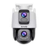 Camera PT Wi-Fi, rezolutie 3+3MP, Dual-Lens, Audio bidirectional, IR/WL 30m, Alarma, IP65 - TENDA TND-CH9-WCA
