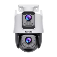 Camera PT Wi-Fi, rezolutie 3+3MP, Dual-Lens, Audio bidirectional, IR/WL 30m, Alarma, IP65 - TENDA TND-CH9-WCA