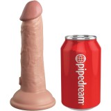 King Cock-Elite Dildo Realistic din Silicon 15.2 cm-Ventuza
