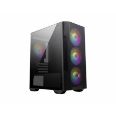 MSI MAG FORGE M100R Case mATX Mini-ITX ABS Plastic SPCC Steel Tempered Glass with A-RGB fans