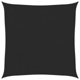 Cumpara ieftin Panza parasolar, negru, 160 g/m&sup2; , 2x2 m, HDPE