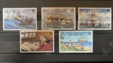 PC75 - Guernsey 1990 Aniversare/ Navigatie/ Corabii, serie MNH, 5v, Nestampilat