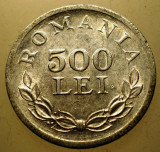 7.279 ROMANIA MIHAI I 500 LEI 1946, Aluminiu