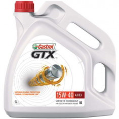 ULEI MOTOR FULL SINTETIC CASTROL GTX 15W40 ACEA A3 B3 4L