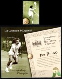 Romania 2015, LP 2081 + LP 2081 a, Ion TIriac, Un Campion de Legenda, seria (timbrul) + colita, MNH! RARE!