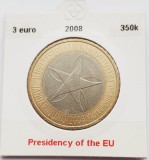 2236 Slovenia 3 Euro 2008 European Union Presidency km 81, Europa