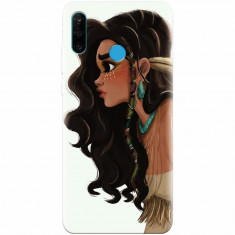 Husa silicon pentru Huawei P30 Lite, Indian Girl