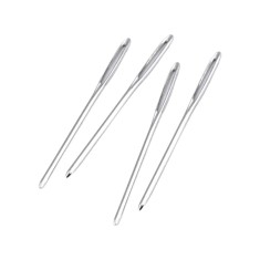 Set 10 ace pentru cusut cu varf bont Crisalida, lungime 6 cm