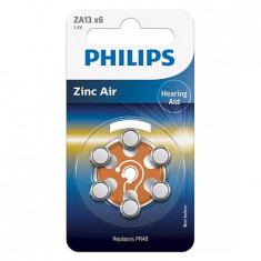 Baterie auditiva Zinc Air blister 6 buc Philips 1