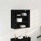 Dulap de perete Stejar negru 80 x 33 x 80 cm Lemn compozit