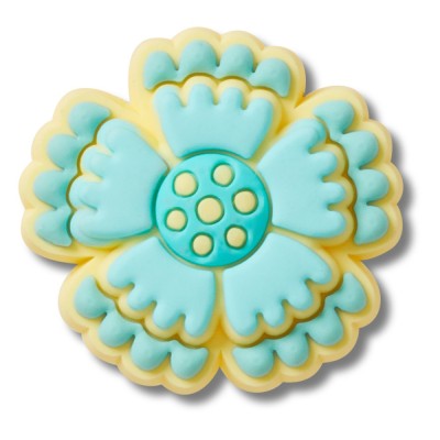 Jibbitz Crocs Multi Blue Flower foto