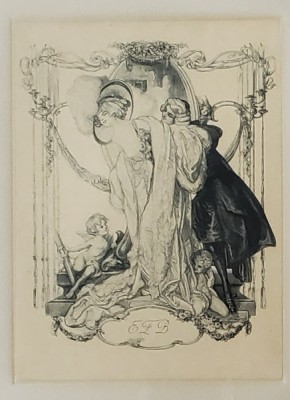 Ex Libris Marquis Franz von Bayros foto