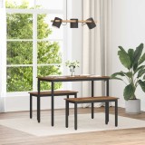 vidaXL bancă Lemn vechi 80 x 35 x 45 cm Lemn compozit 892594