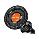 Suport Auto Magnetic pentru Telefon Kakusiga KSC-1719, Prindere Ventilatie, Rotire 360, Compatibil Universal, Negru