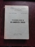 TEHNOLOGIA IN ALIMENTATIA PUBLICA - C. DIMITRIU