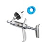 Seringa Automata HSW FERRO-MATIC 5ml Luer Lock Kerbl, Metal+Sticla, Dozare precisa, Adaptoare 20/30mm, Injectii Animale