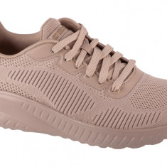 Pantofi pentru adidași Skechers Bobs Squad Chaos - Face Off 117209-NUDE bej