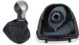 Manson Nuca Schimbator Piele Ecologica 6 Viteze Seat Altea XL (2004-2015) Negru + Rama ALM