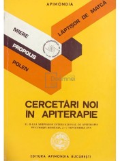 V. Harnaj - Cercetari noi in apiterapie (Editia: 1976) foto