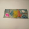 Di.164. Bancnota 2000 lei 1999 eclipsa circulata stare buna