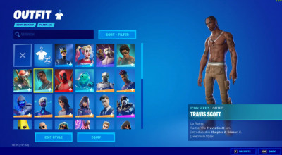 Cont fortnite travis scott,ikonik merry minty axe etc discord: radu.xmf foto